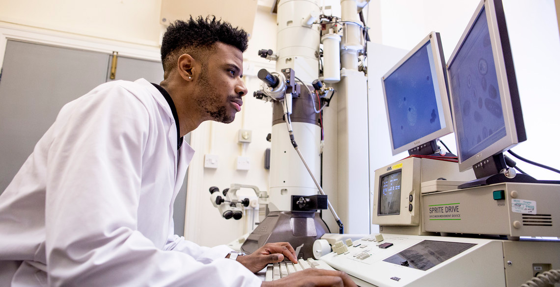Genetics Students in a laboratory